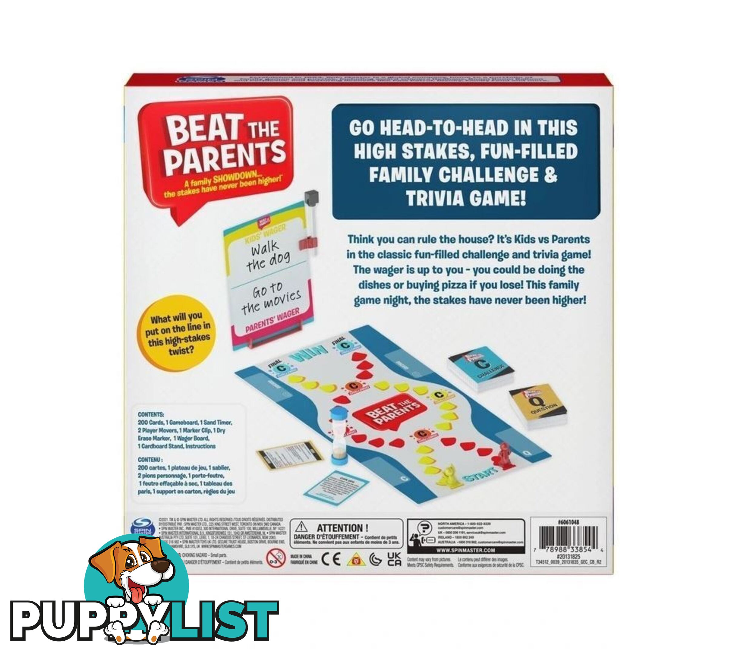 Beat The Parents Game - Spin Master - Si6061048 - 778988338544