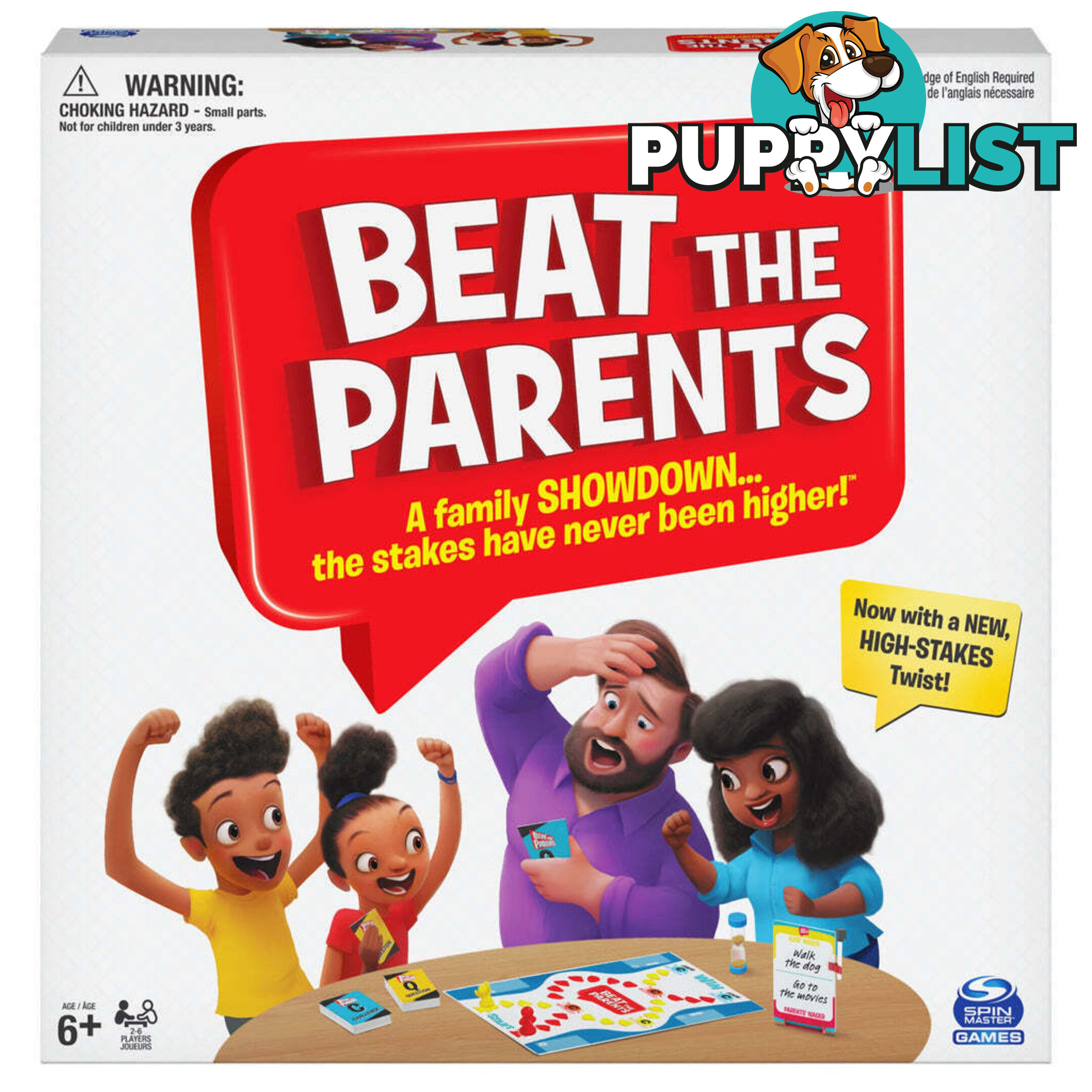 Beat The Parents Game - Spin Master - Si6061048 - 778988338544