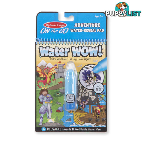 Melissa & Doug - Water Wow- Adventure Mdmnd9317 - 0000772093170