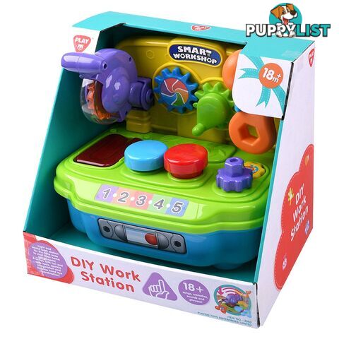 Diy Work Station Battery Operated  Playgo Toys Ent. Ltd Art63955 - 4892401025838