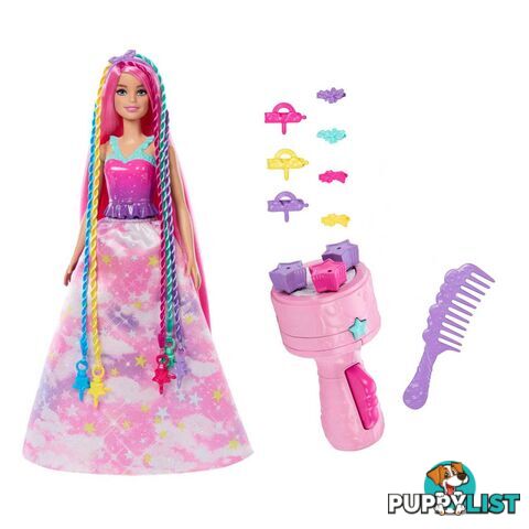 Barbie Dreamtopia Twist â€˜n Style Doll and Accessories - Mahnj06 - 194735141579