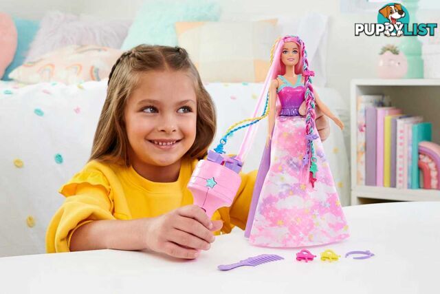 Barbie Dreamtopia Twist â€˜n Style Doll and Accessories - Mahnj06 - 194735141579