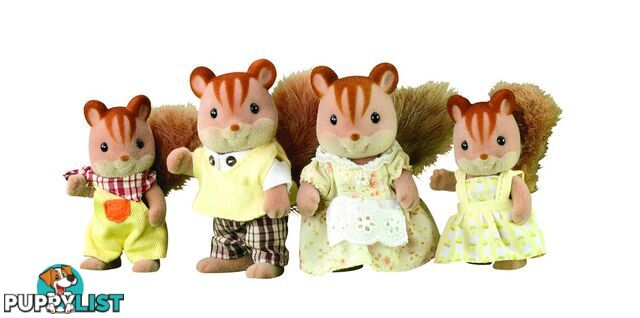 Sylvanian Families - Walnut Squirrel Family Sf4172 - 5054131041727