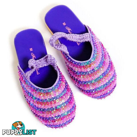 Fairy Girls - Costume Princess Slides Lilac Small - Fgf395ls - 9787303063956