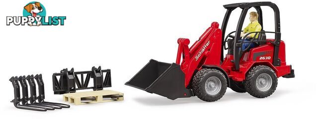 Bruder Shaffer Compact Loader 2630 With Figure And Accessories - Zi24002191 - 4001702021917