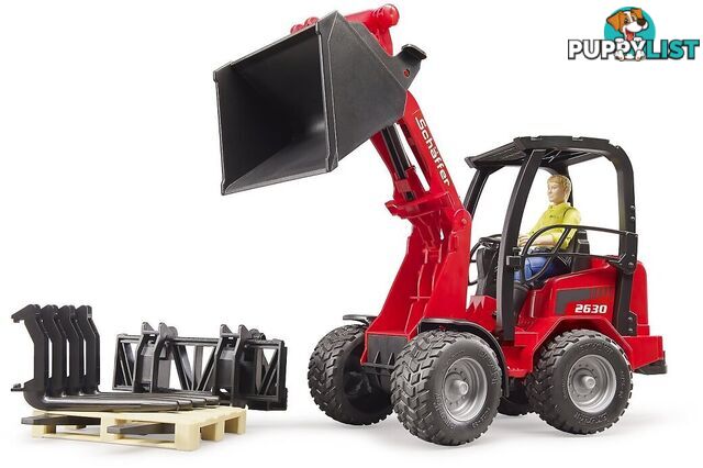 Bruder Shaffer Compact Loader 2630 With Figure And Accessories - Zi24002191 - 4001702021917