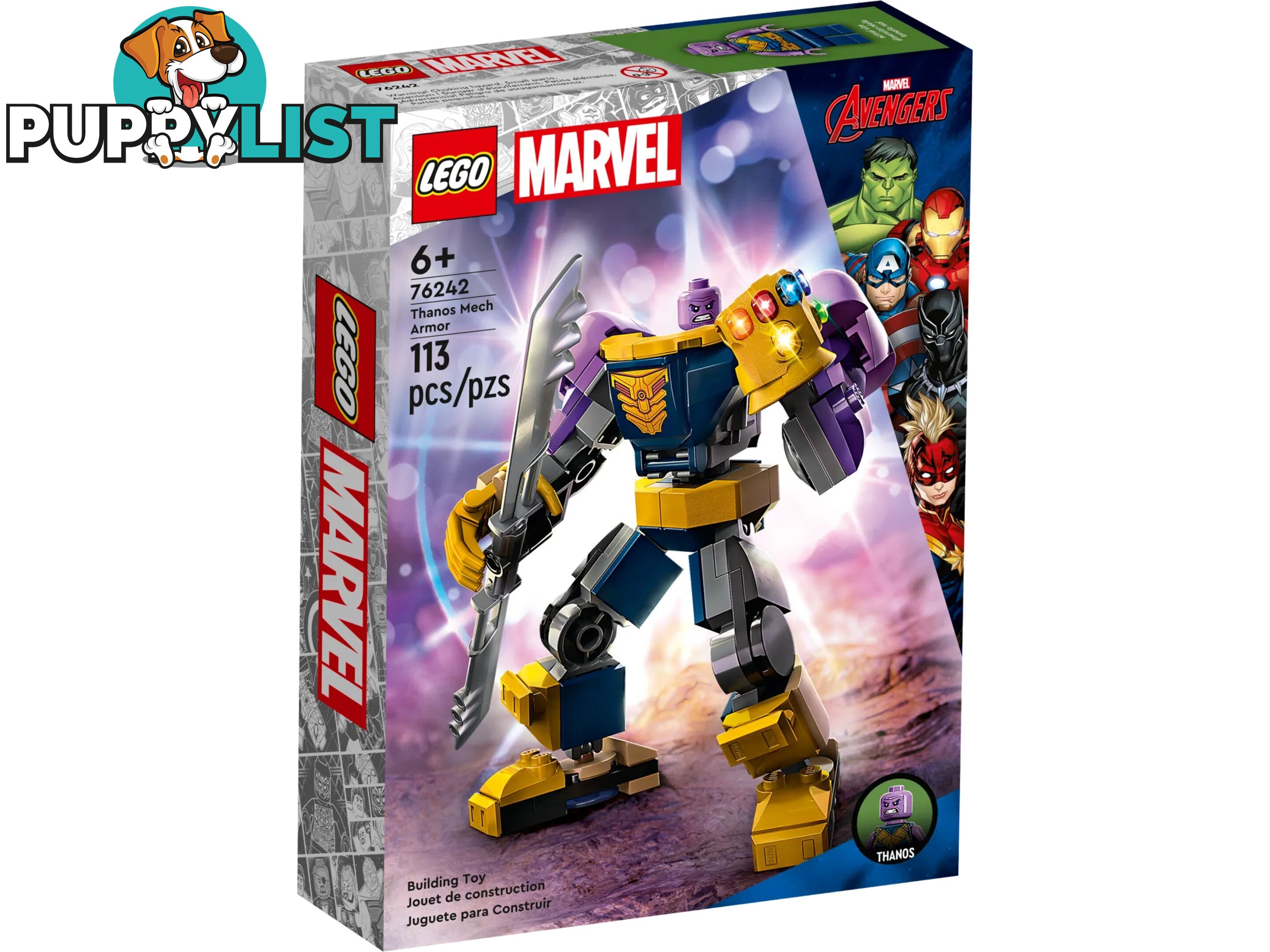 LEGO 76242 Thanos Mech Armor - Marvel Super Heroes - 5702017419626