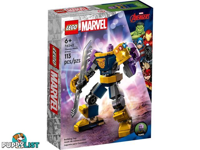 LEGO 76242 Thanos Mech Armor - Marvel Super Heroes - 5702017419626