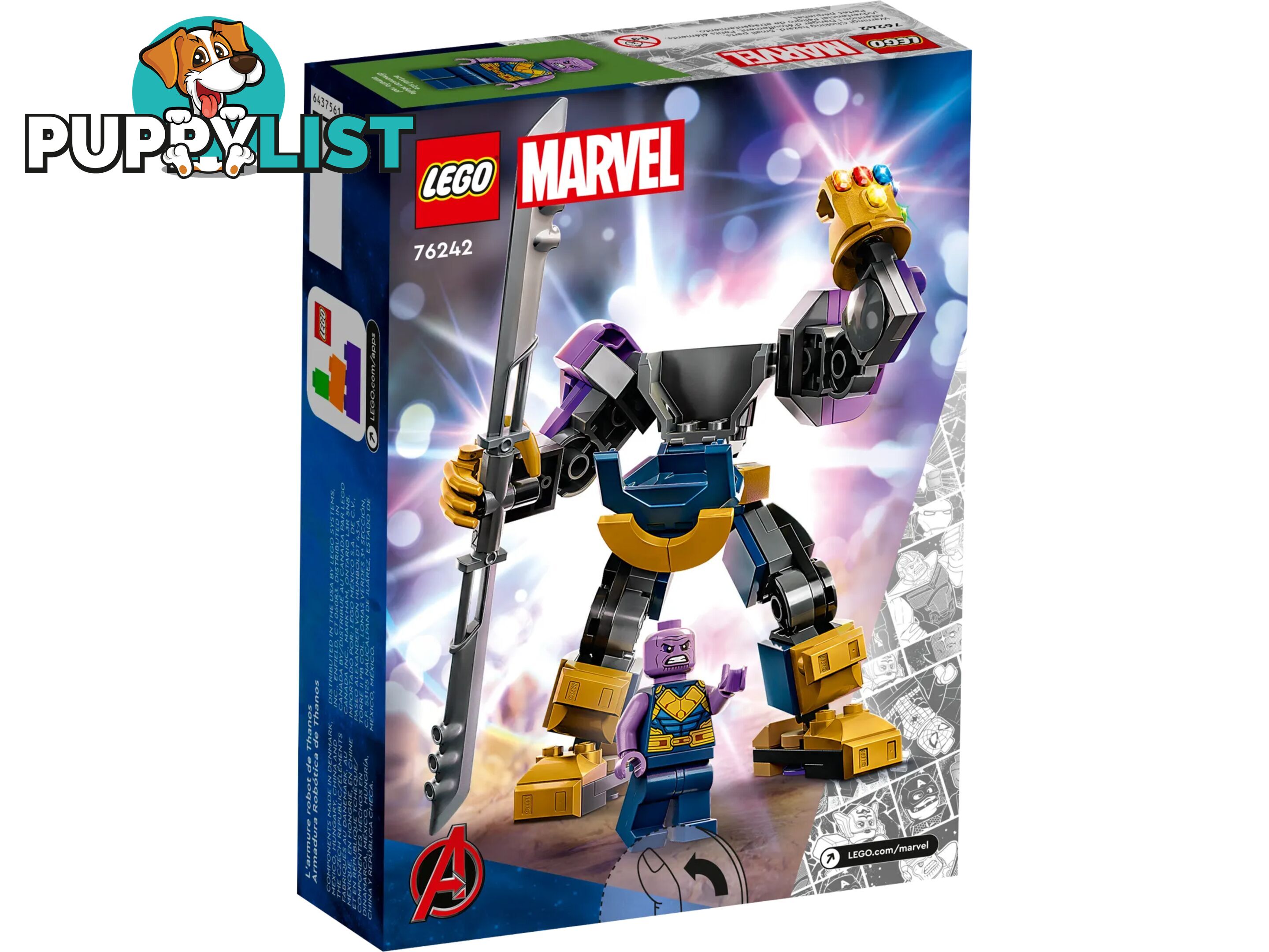 LEGO 76242 Thanos Mech Armor - Marvel Super Heroes - 5702017419626