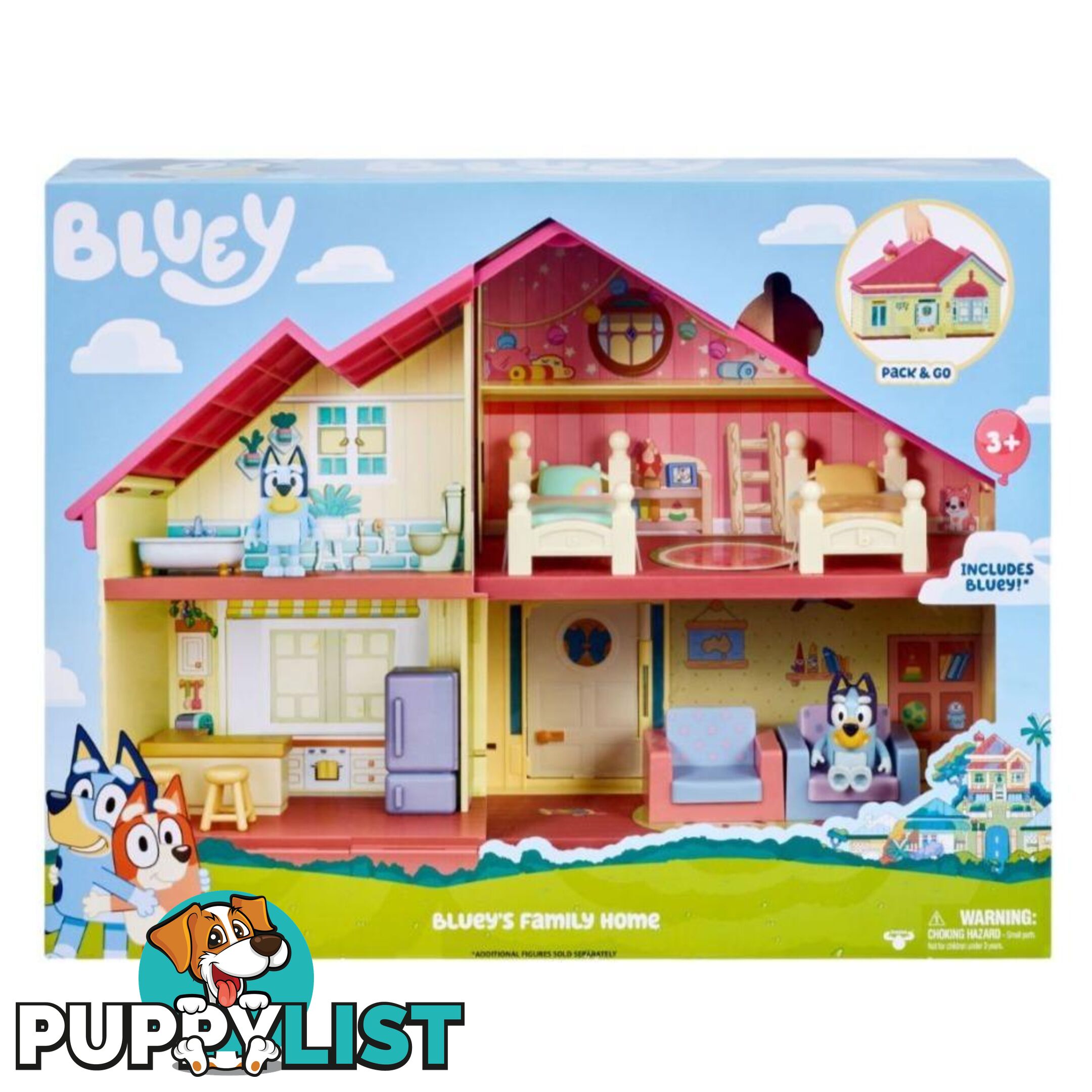 Bluey - S3 Family Home Playset Mj13024 - 630996130247