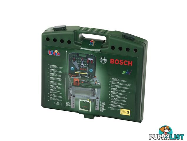 Bosch Foldable Toy Workbench And Tool Set In A Case Azatk8681 - 4009847086815