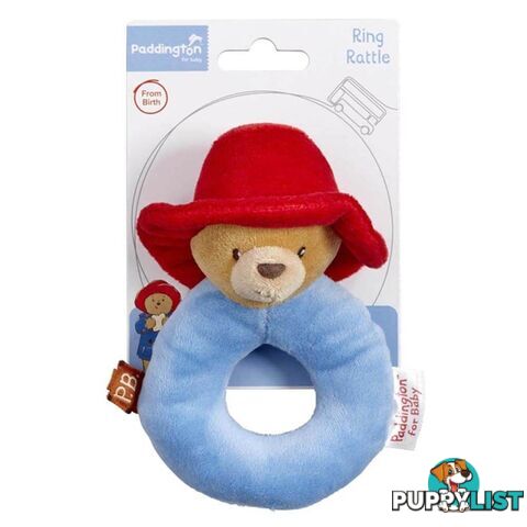 Paddington Bear Baby Rattle - Jspb1356 - 5014475013569