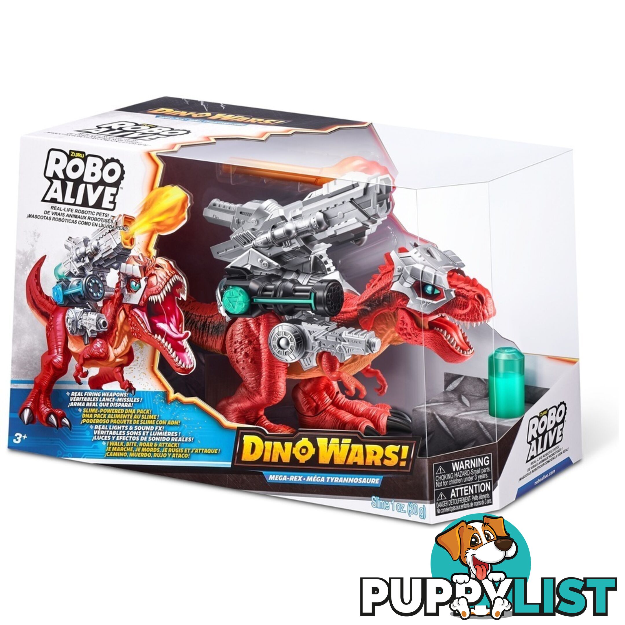 Zuru - Robo Alive Dino Wars Giant Battling T-rex - Azazt71101 - 193052050007