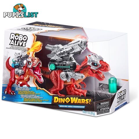 Zuru - Robo Alive Dino Wars Giant Battling T-rex - Azazt71101 - 193052050007