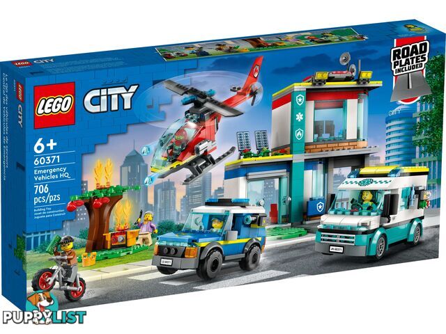 LEGO 60371 Emergency Vehicles HQ - City - 5702017416311