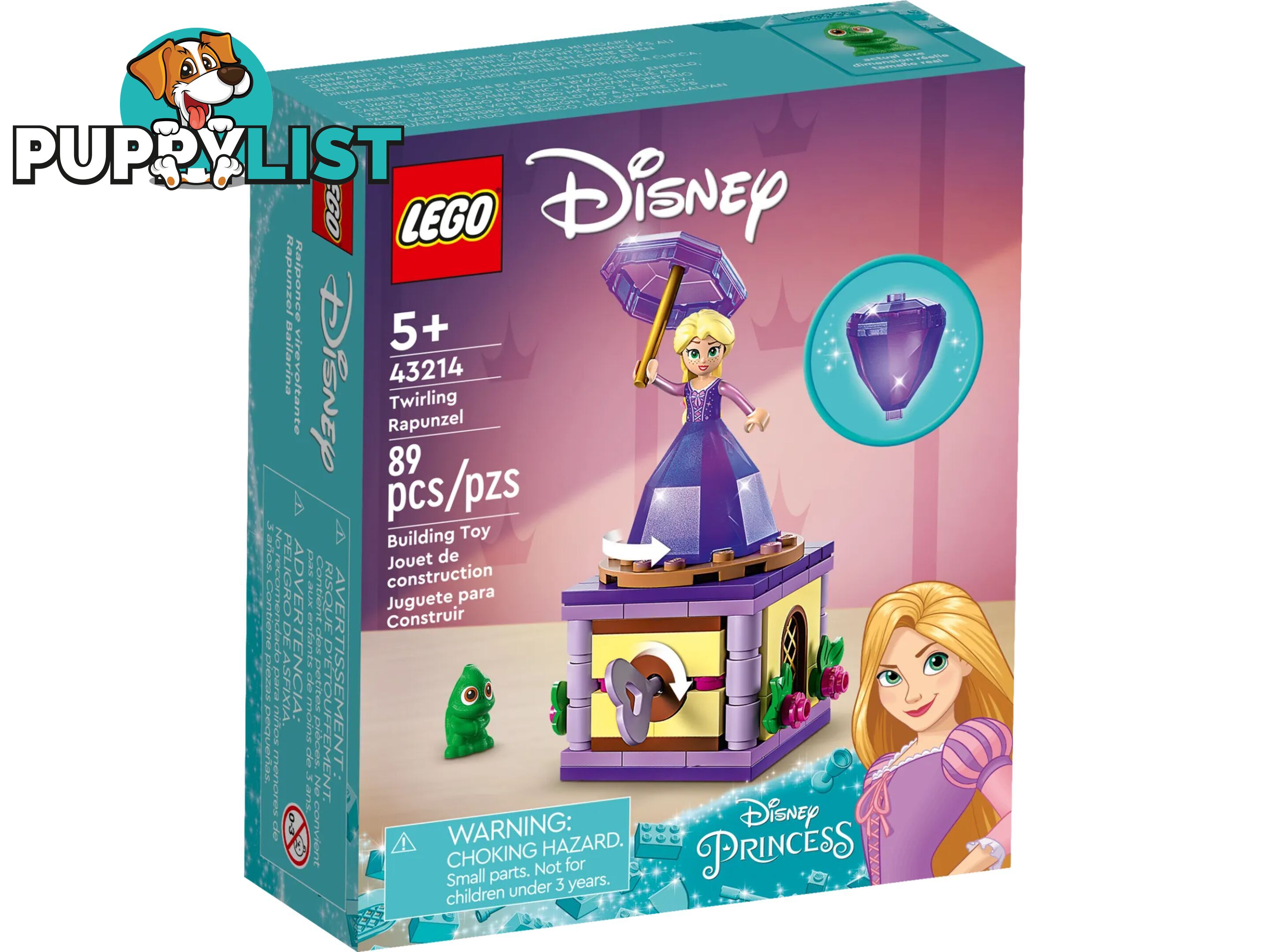 LEGO 43214 Twirling Rapunzel - Disney Princess - 5702017424811