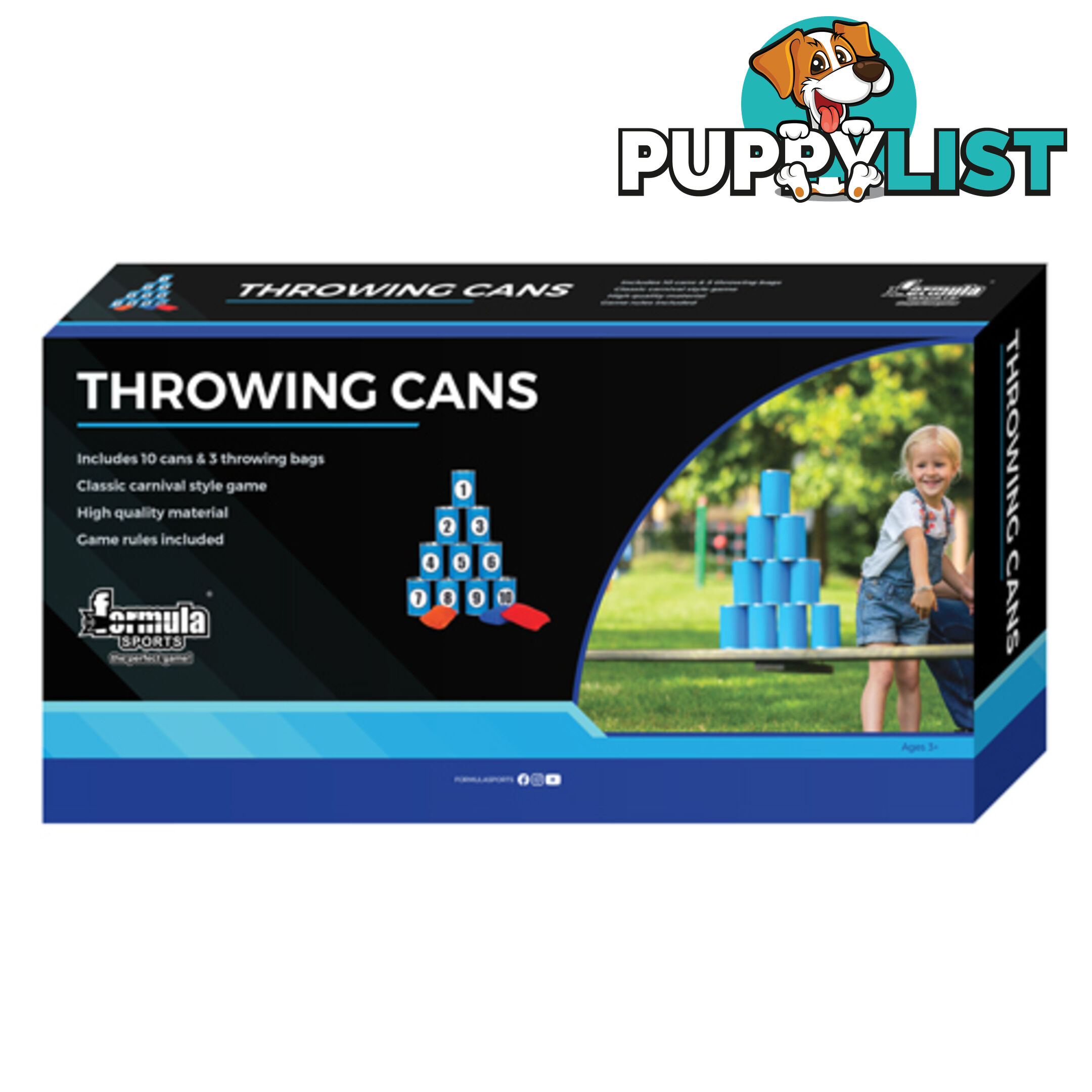 Throwing Cans Game - Formula Sports & Games - Fr984200 - 9337362015917