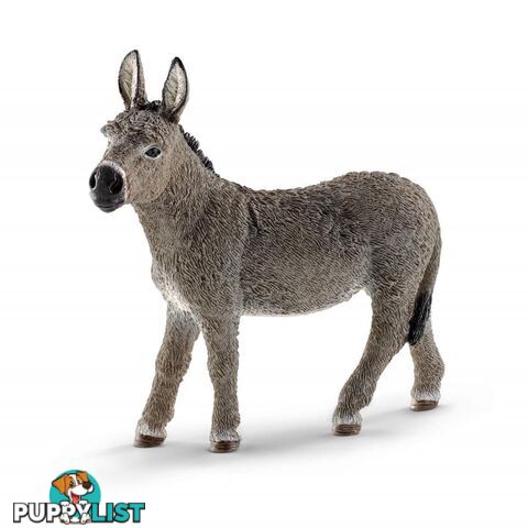 Schleich - Donkey  Farm World Animal Figurine Sc13772 - 4005086137721