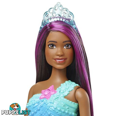 Barbie Dreamtopia Twinkle Lights Mermaidâ„¢ Doll Brown Hair - Mahdj35 - 194735024360