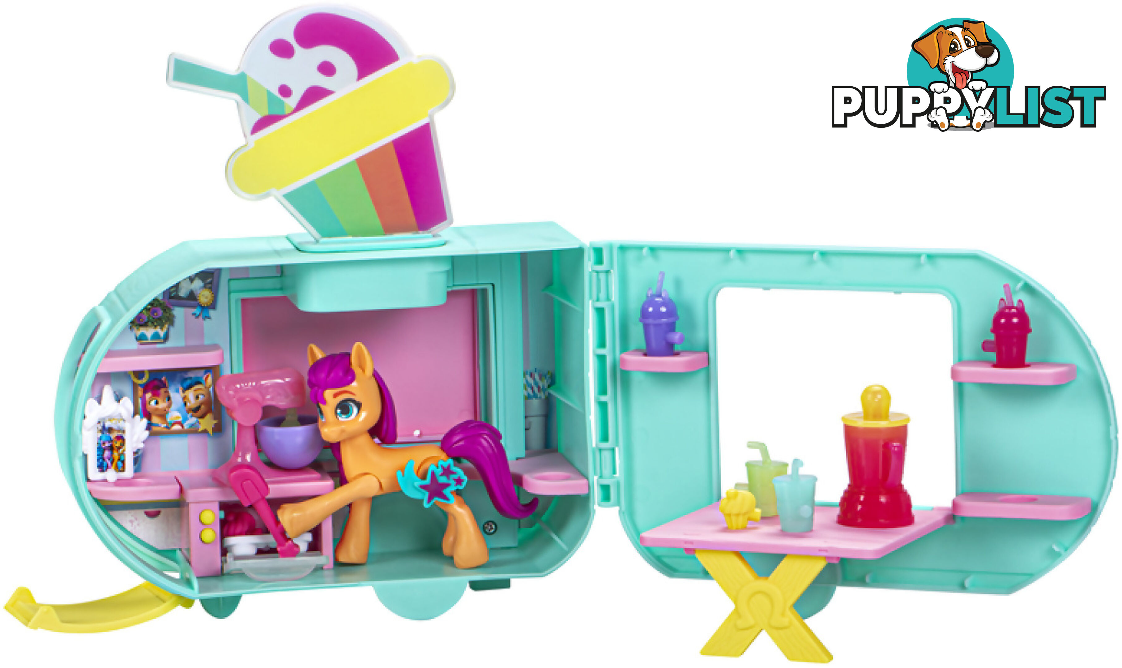 My Little Pony - Sunny Starscout Smoothie Truck Playset - Hasbro - Hbf63395loo - 5010996101730