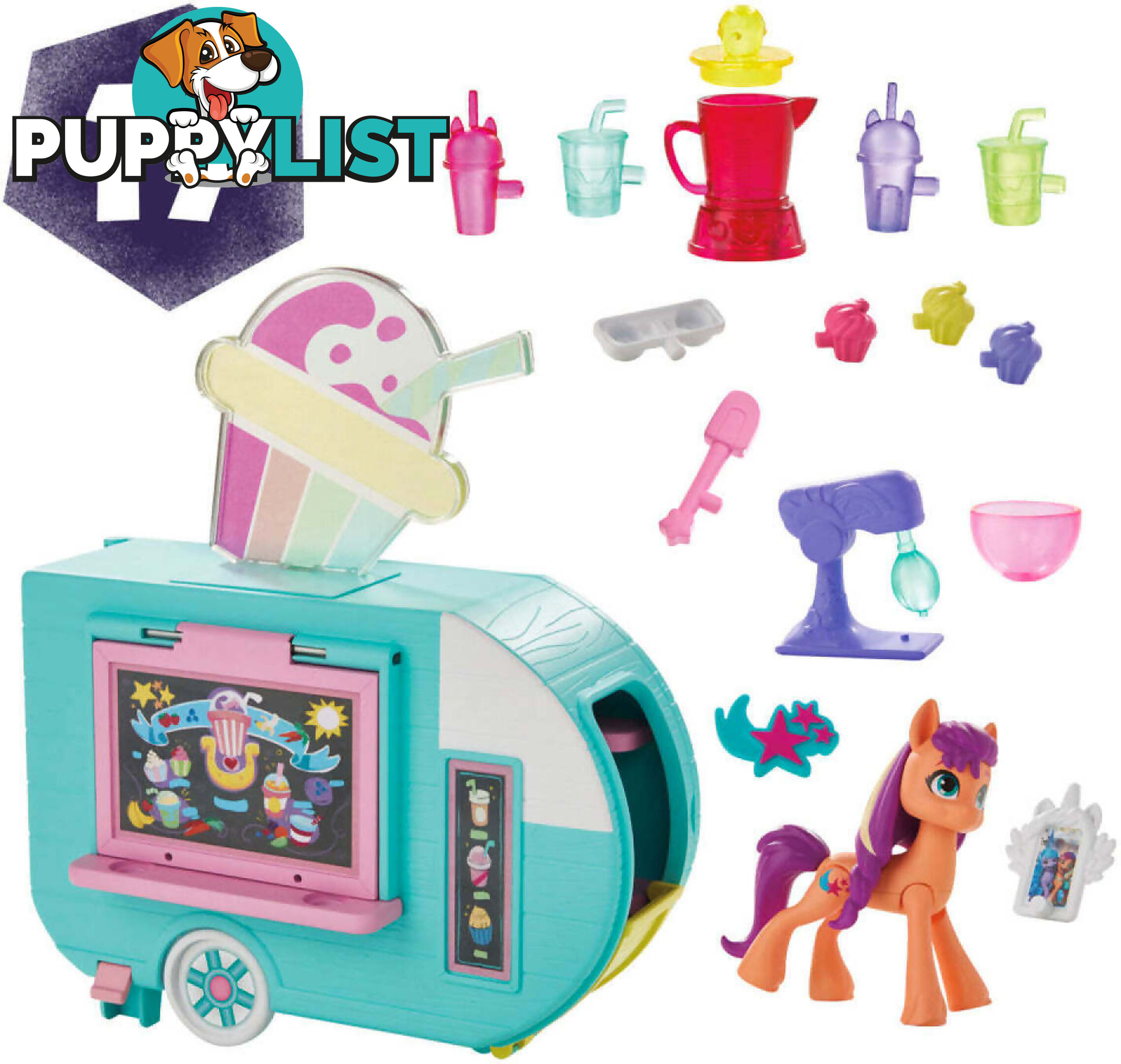 My Little Pony - Sunny Starscout Smoothie Truck Playset - Hasbro - Hbf63395loo - 5010996101730