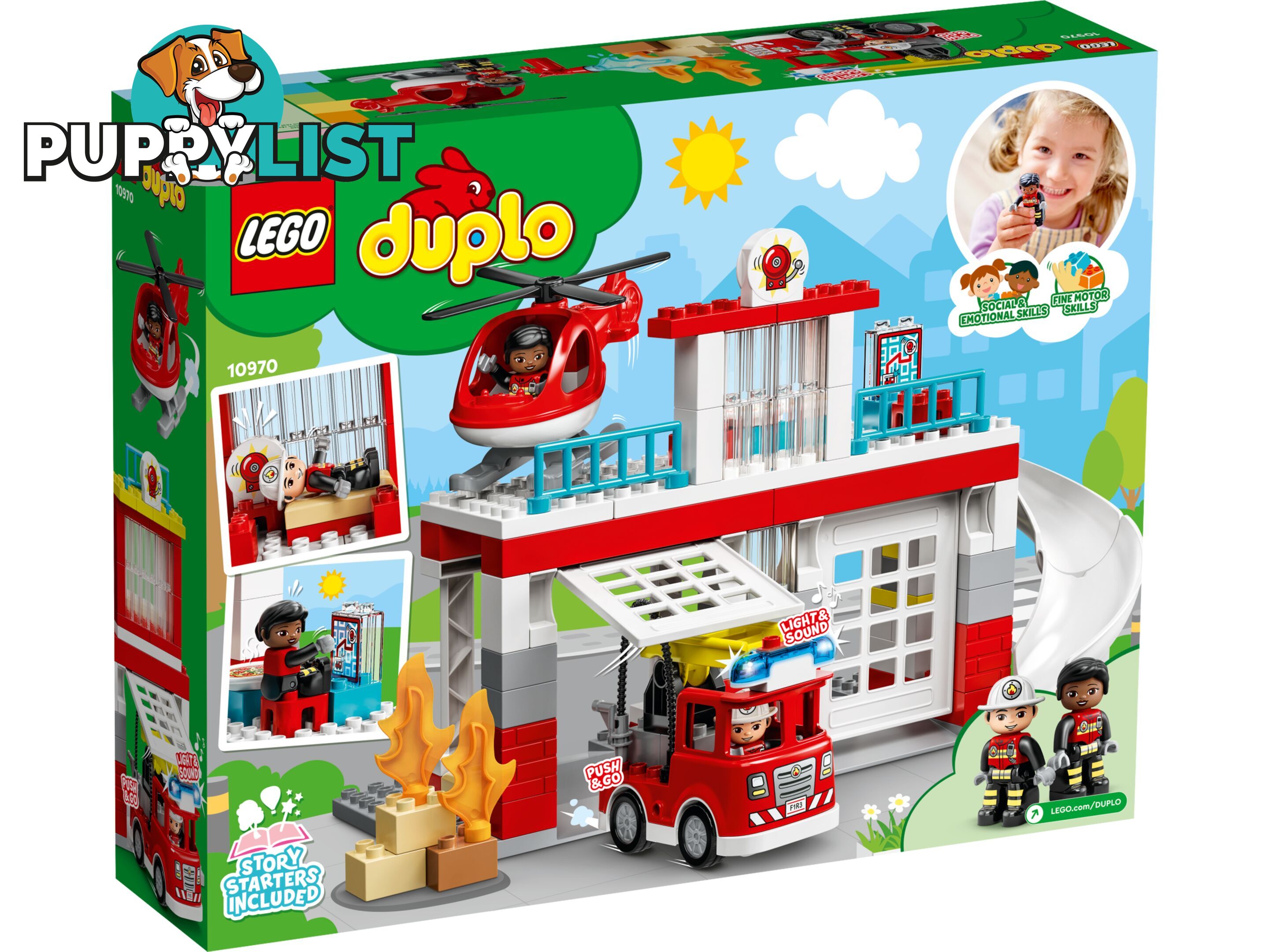 LEGO 10970 Fire Station & Helicopter - Duplo - 5702017153681