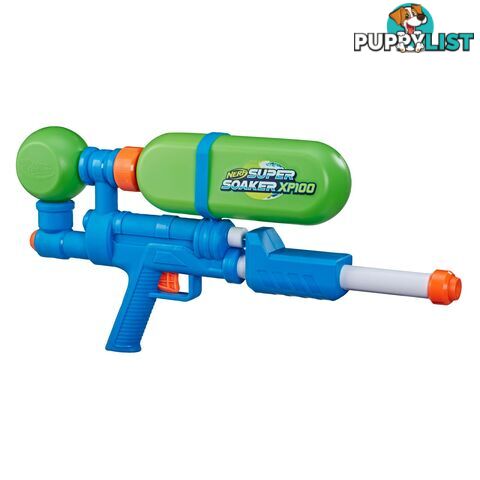 Nerf Super Soaker Xp100 Water Blaster - Air-pressurized Continuous Blast - Removable Tank -- For Kids Teens Adults   E6285 - 5010993834723