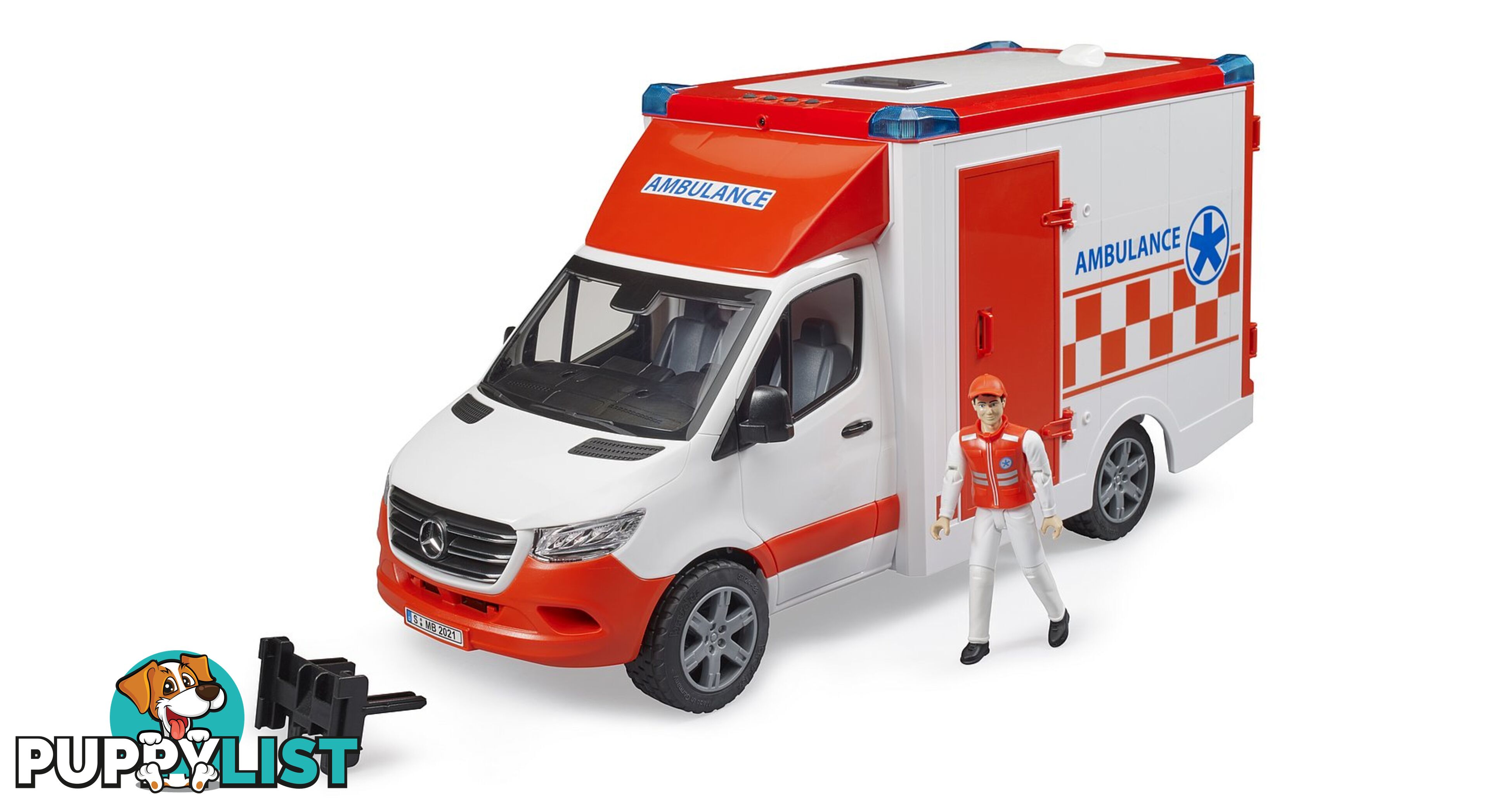 Bruder Mercedes Benz Sprinter Ambulance With Driver 1:16 - Zi24002676 - 4001702026769