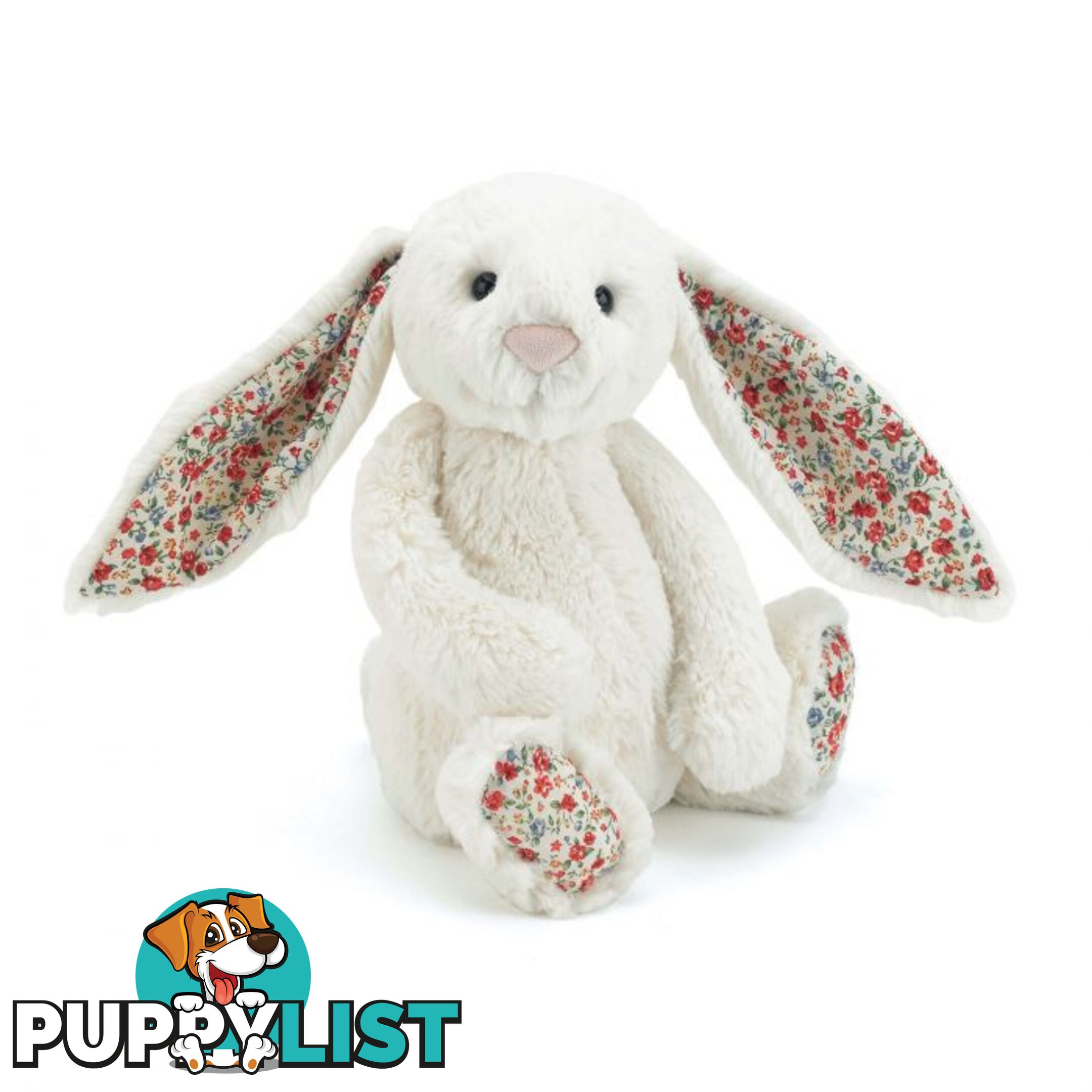 Jellycat Blossom Bashful Cream Bunny Medium Cream 31x12x15cm   Bl3cbn - 670983070958