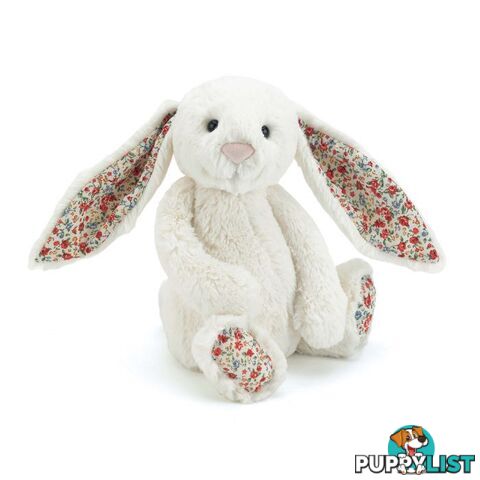 Jellycat Blossom Bashful Cream Bunny Medium Cream 31x12x15cm   Bl3cbn - 670983070958