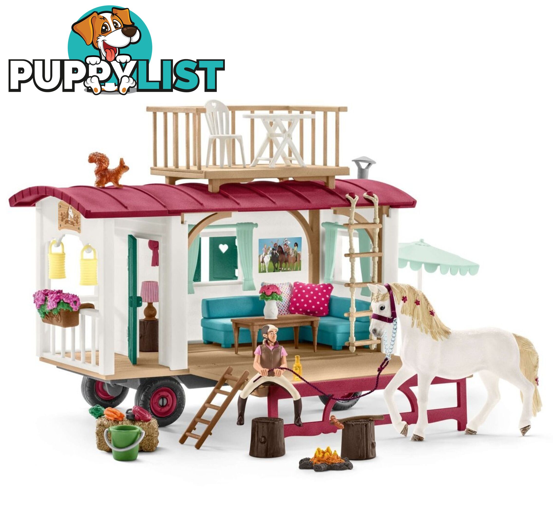 Schleich - Caravan For Secret Club Meetings Sc42415 - 4055744032264