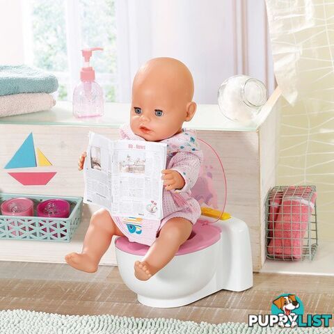 Baby Born - Bath Poo Poo Toilet - Bj828373 - 4001167828373