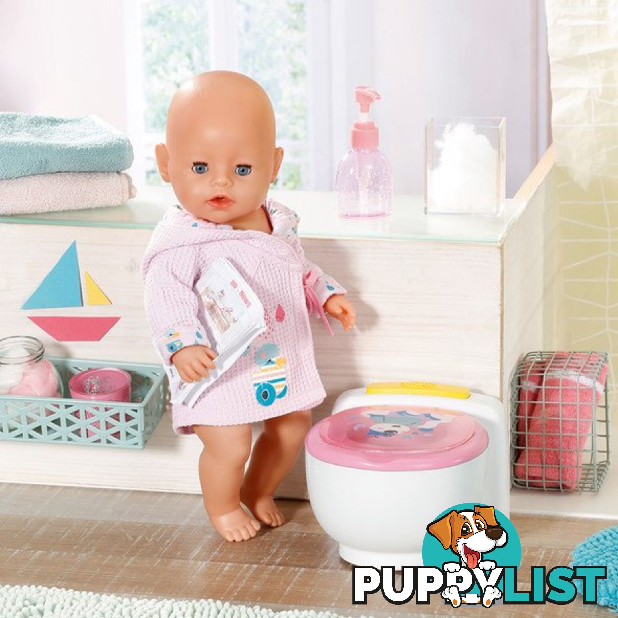 Baby Born - Bath Poo Poo Toilet - Bj828373 - 4001167828373