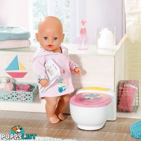 Baby Born - Bath Poo Poo Toilet - Bj828373 - 4001167828373