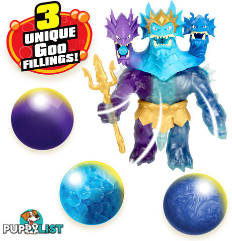 Heroes Of Goo Jit Zu -deep Goo Sea S9 Triple Goo Pack King Hydra - Mj42576 - 630996425763