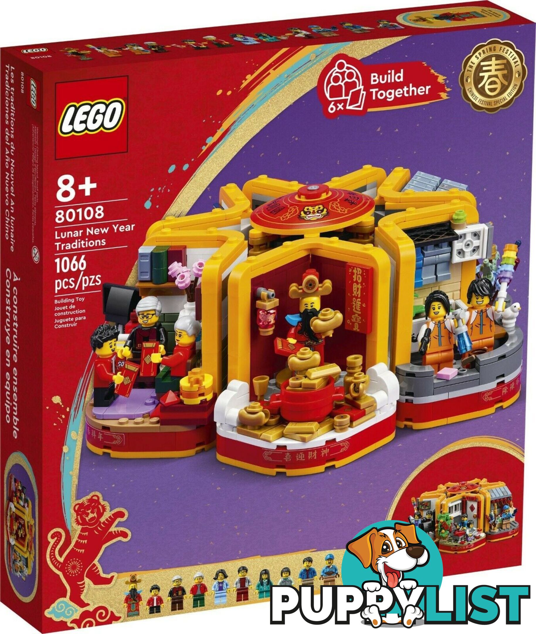 LEGO 80108 Lunar New Year Traditions - Chinese Festivals - 5702017186764