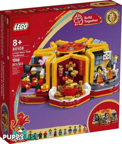 LEGO 80108 Lunar New Year Traditions - Chinese Festivals - 5702017186764