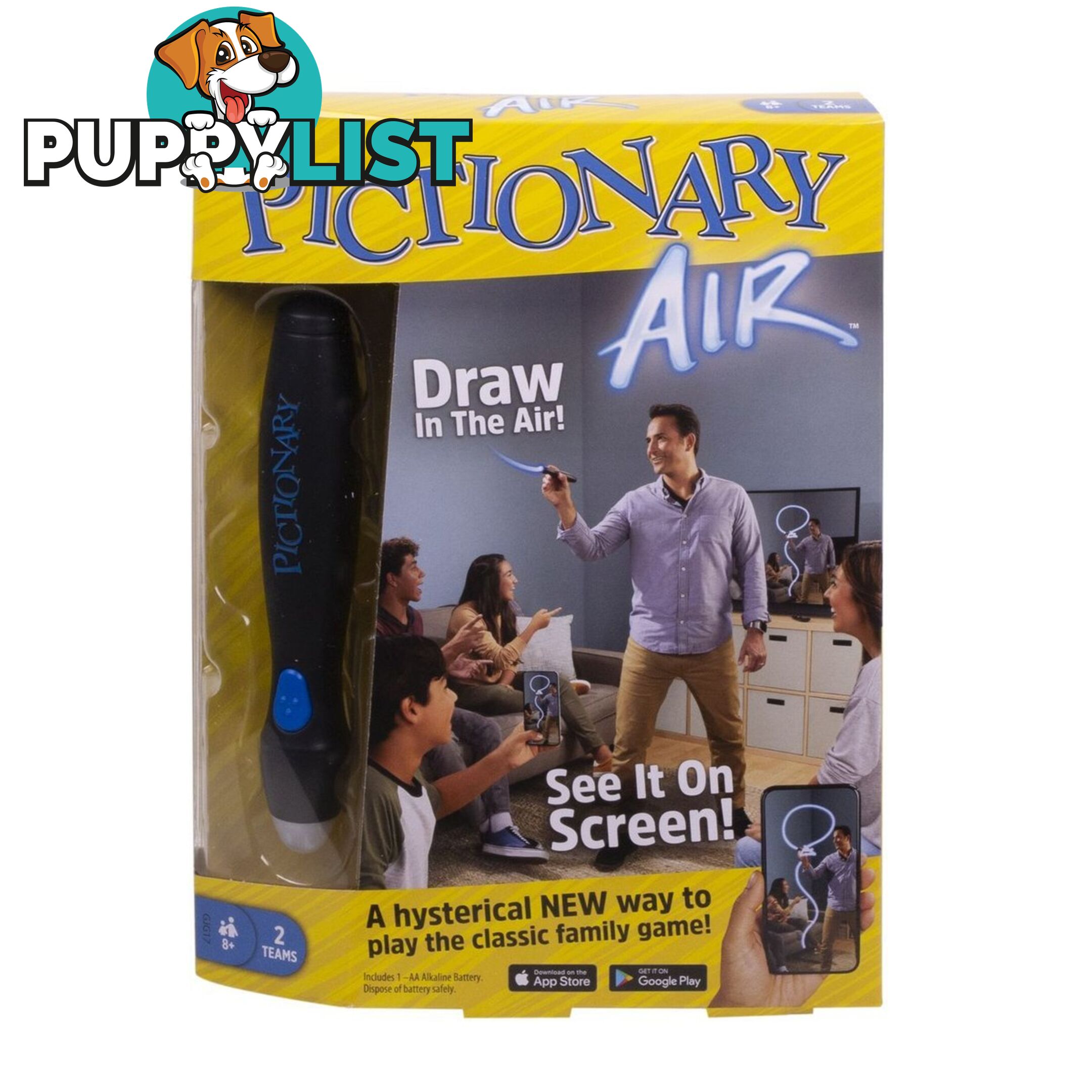 Pictionary Air Hysterical Family Game Magjg17 - 887961810530