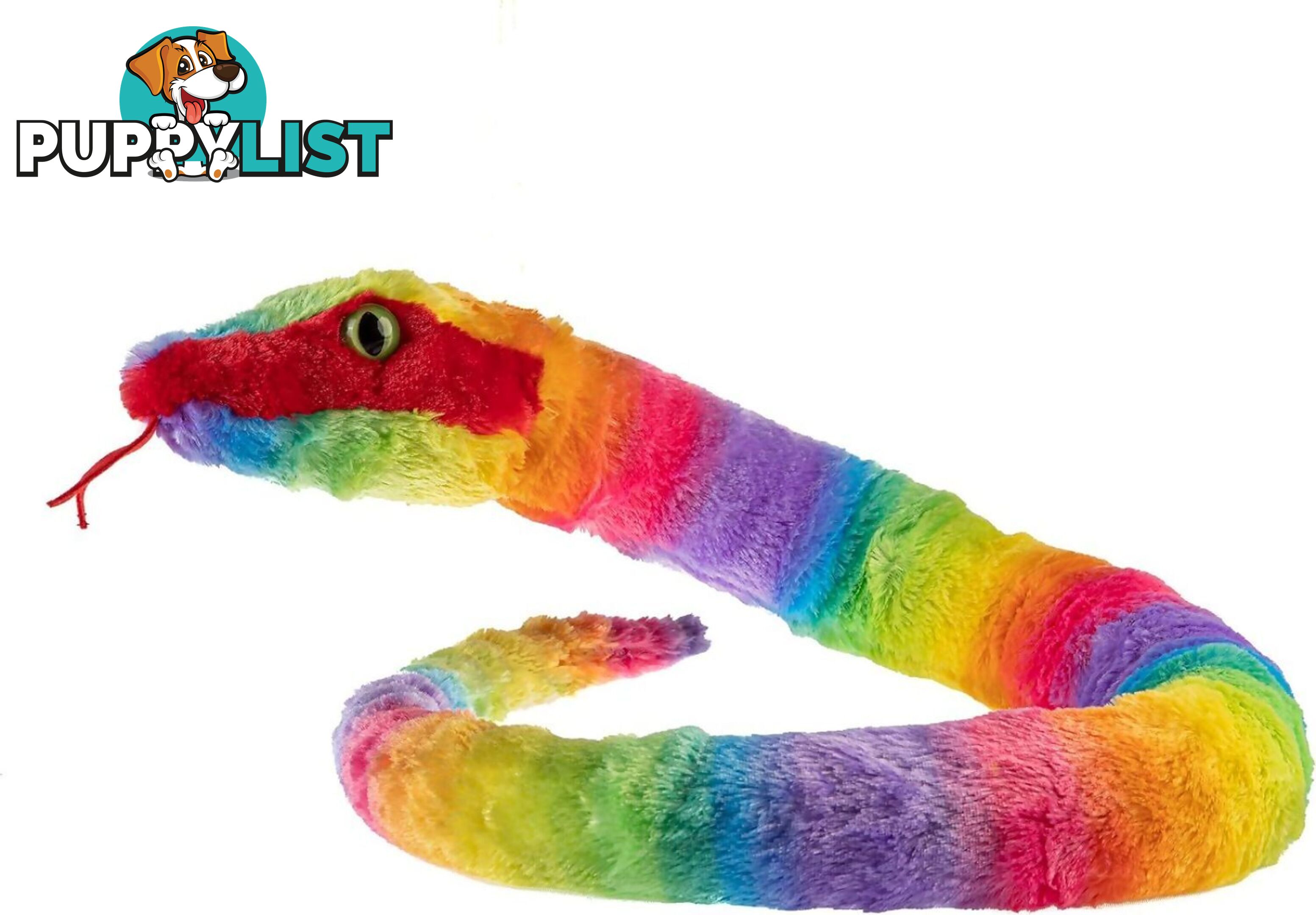 Wild Republic - Plush Snake Rainboa 37cm - Wr25502 - 092389255027