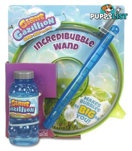 Gazillion Bubbles Incredibubble Wand Azfr38082 - 021664380826