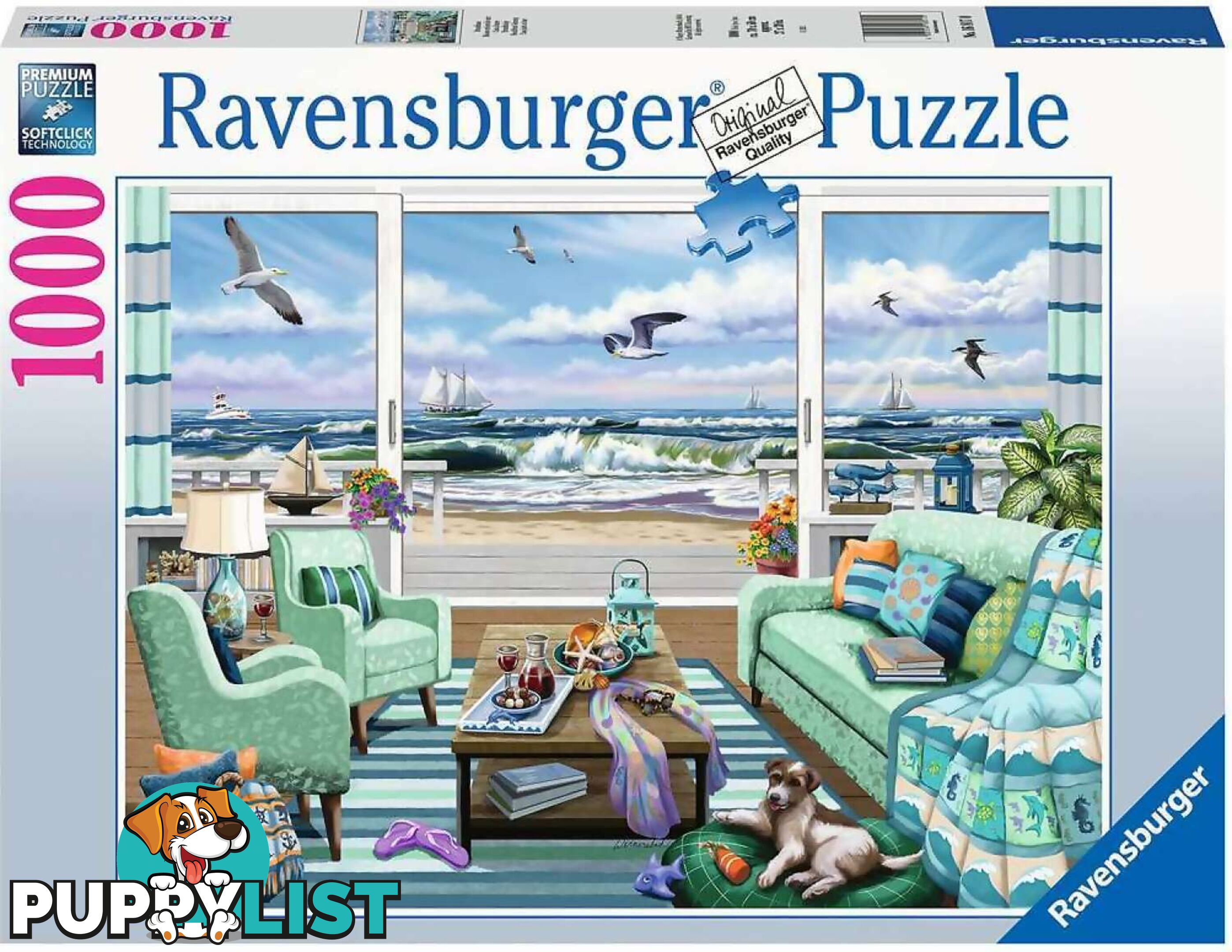 Ravensburger - Beachfront Getaway Jigsaw Puzzle 1000pc - Mdrb16817 - 4005556168170