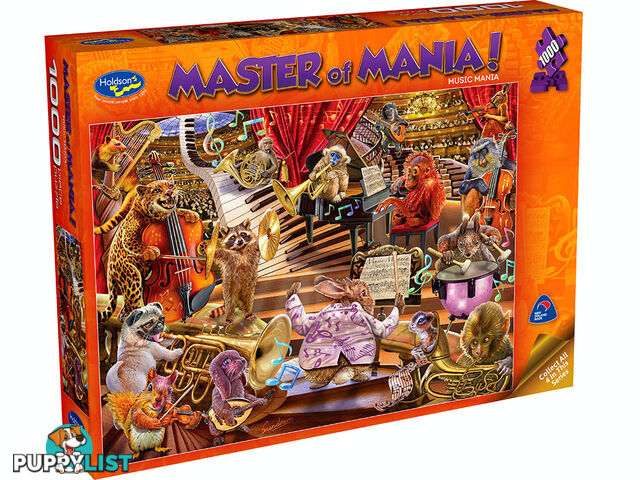 Holdson Jigsaw Puzzle - Master Of Mania Music 1000 Piece Jigsaw Puzzle Hol772124 - 9414131772124