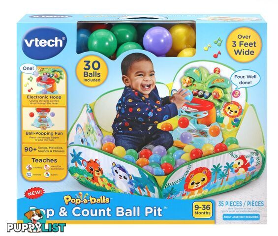 Vtech - Pop & Count Ball Pit - Tn80533600001 - 3417765336003