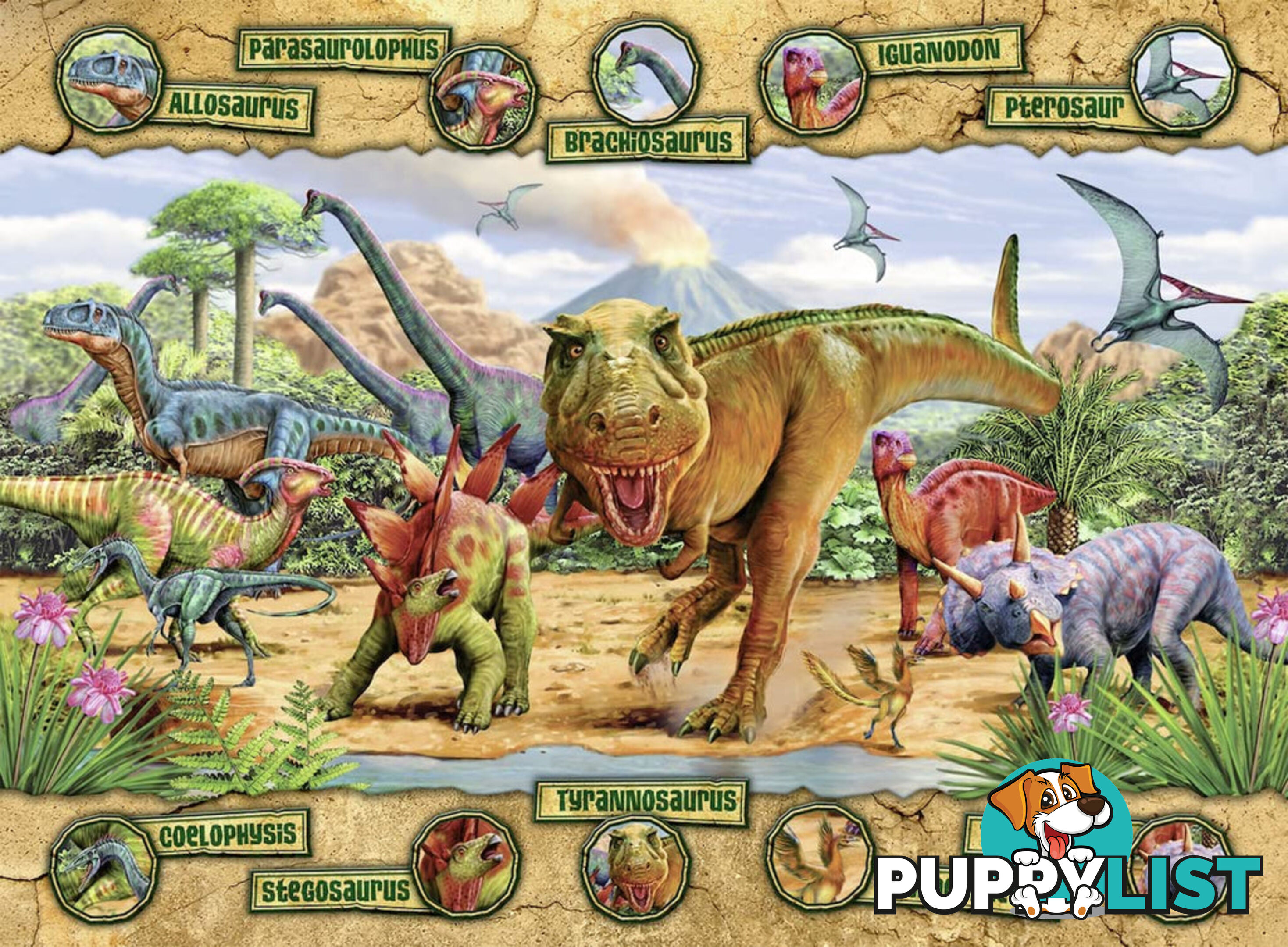 Ravensburger - Dinosaurs Jigsaw Puzzle 100pc - Mdrb106097 - 4005556106097