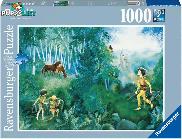 Ravensburger - Ronja The Robbers Daughter Jigsaw Puzzle 1000pc - Mdrb16894 - 4005556168941