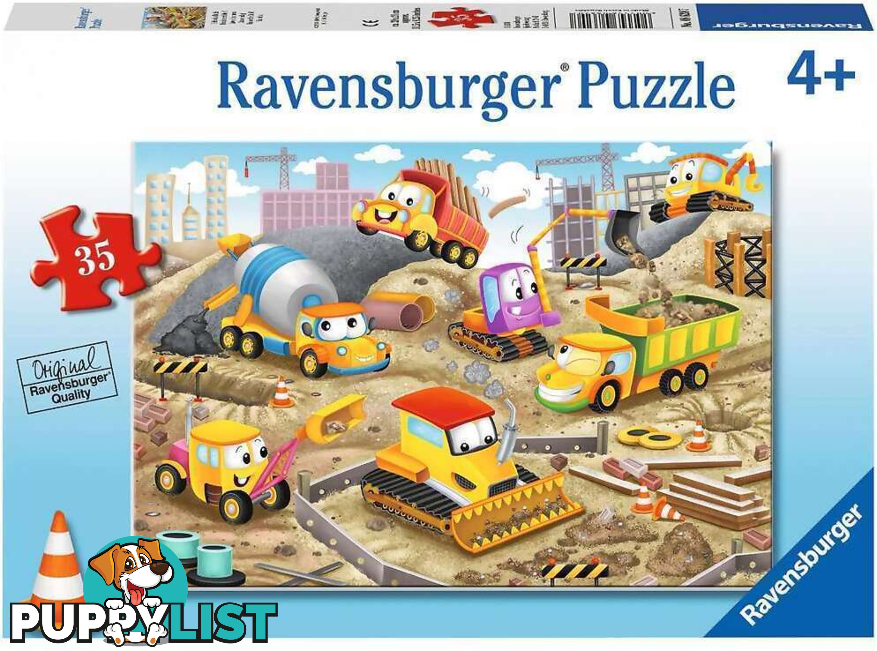 Ravensburger - Raise The Roof Jigsaw Puzzle 35pc - Mdrb08620 - 4005556086207