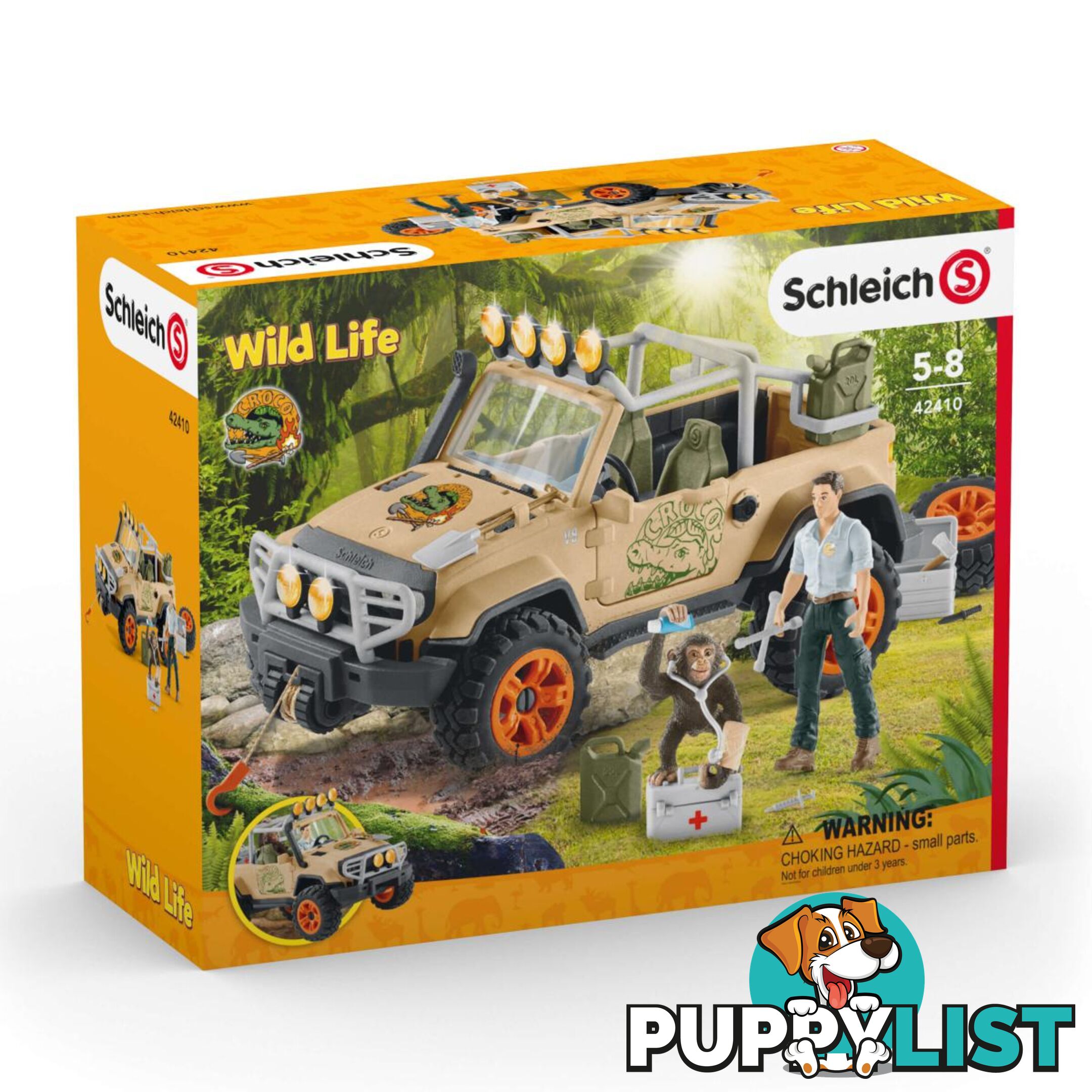 Schleich - 4x4 Vehicle With Winch Sc42410 - 4055744021107