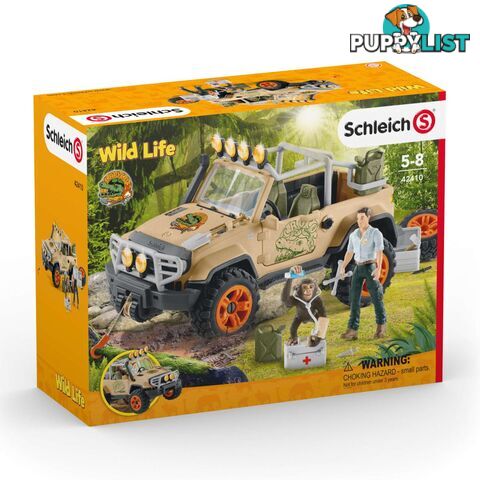 Schleich - 4x4 Vehicle With Winch Sc42410 - 4055744021107