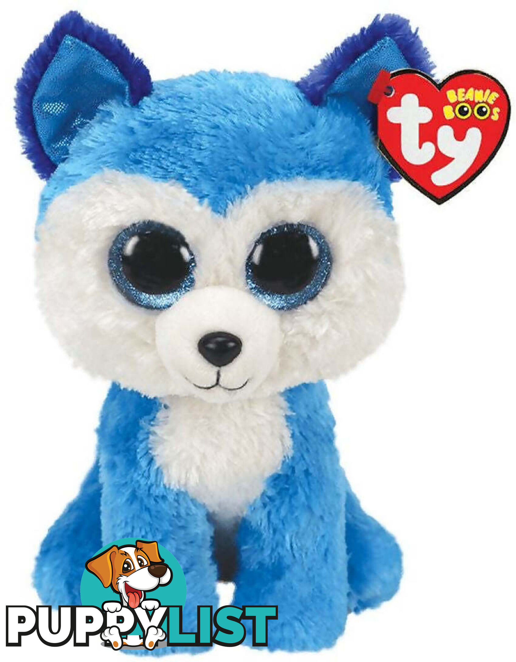 Ty - Beanie Boos - Prince The Blue Husky Small 15cm - Bg36310 - 008421363100