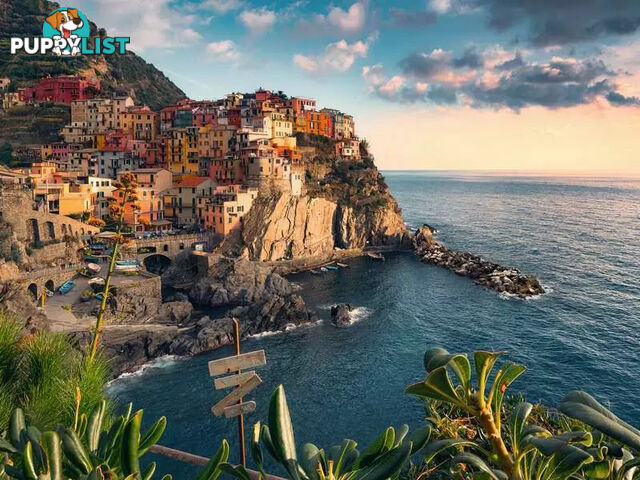 Ravensburger - View Of The Cinque Terre Jigsaw Puzzle 1500pc - Mdrb16227 - 4005556162277